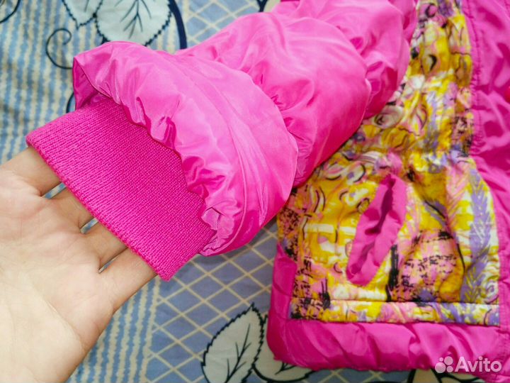 Комплект зимний р. 86-92 + шапка и варежки