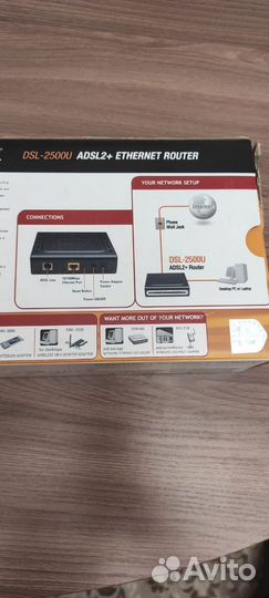 Модем/роутер DSL-2500U
