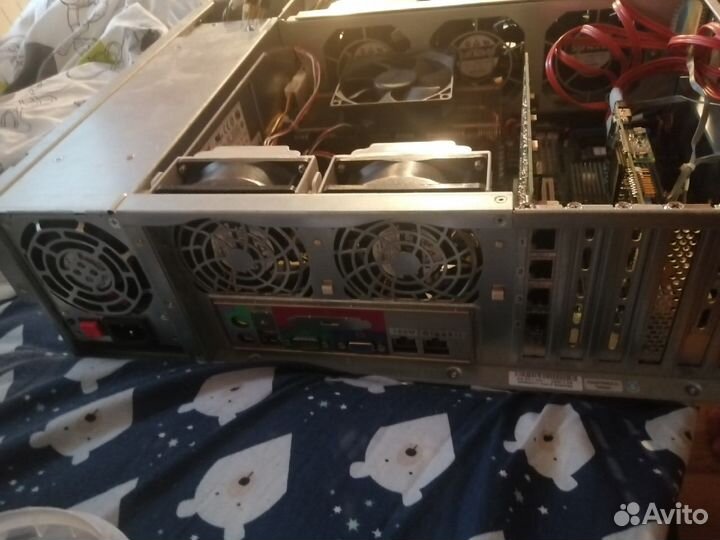 Сервер Supermicro CSE-835m 2x Xeon E5240 12gb