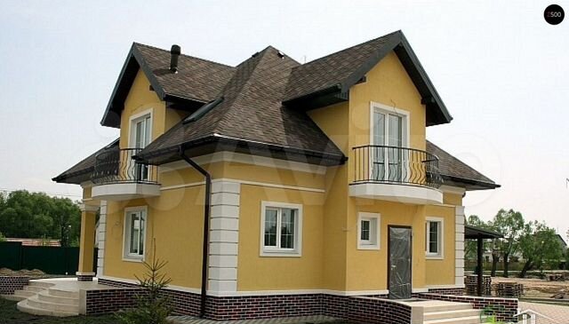 Фото фасадов домов с коричневой крышей Дом 155 м² на участке 15 сот. на продажу в Москве Купить дом в Москве Авито