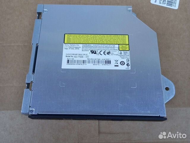Sony Optiarc AD-7700S DVD/CD RW drive