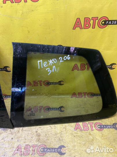 Форточка крыла задняя Peugeot 206 2E/K KFW(TU3JP)