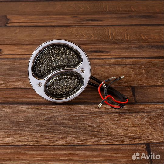 Задний кастом фонарь chrome smoke