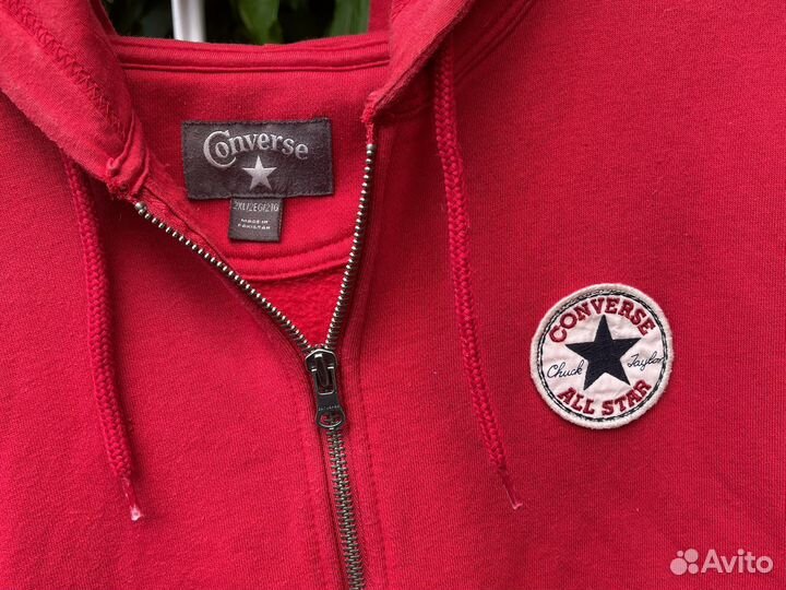 Кофта на молнии Converse 2xl