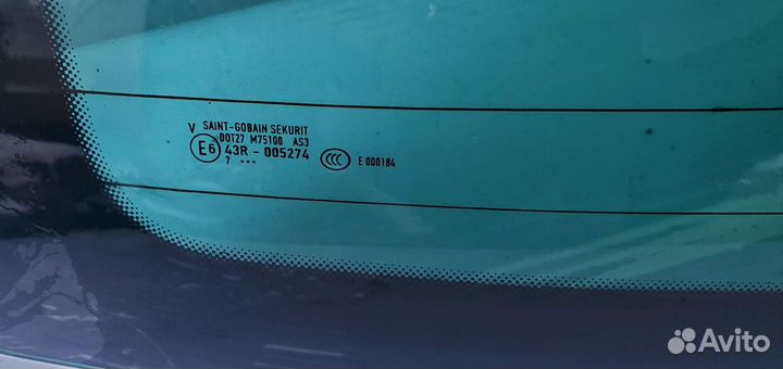 Стекло крышки багажника Volkswagen Touareg GP 7L6