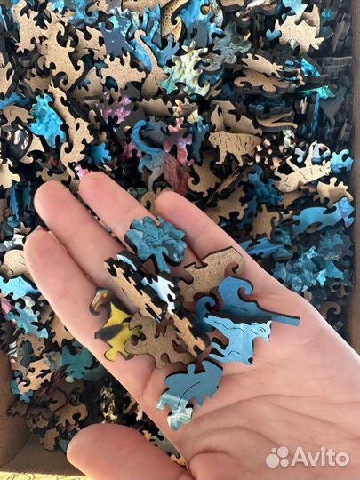 Деревянный пазл 1000