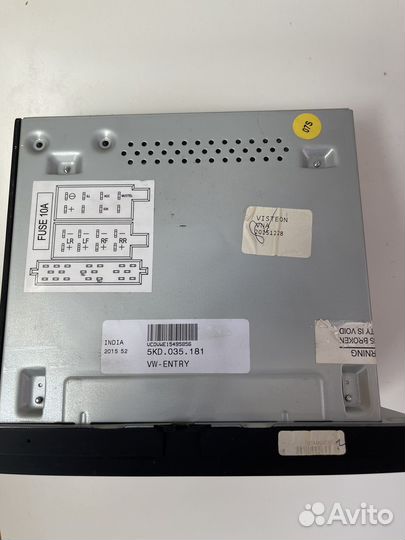 Магнитола volkswagen polo sedan