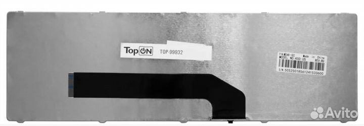 Клавиатура Asus K61IC чёрная, матовая, OEM