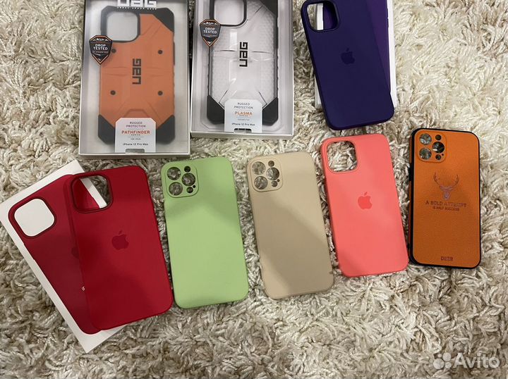 Чехлы на iPhone 12 pro max новые, UAG оригинал