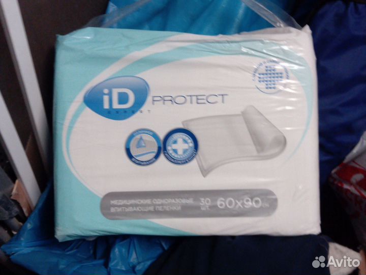 Пеленки одноразовые 60х90 30 штук