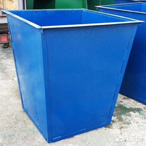 Контейнер для мусора 0.75м3 без колёс, без крышки