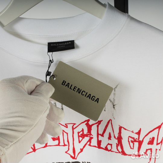 Футболка Balenciaga DIY Metal