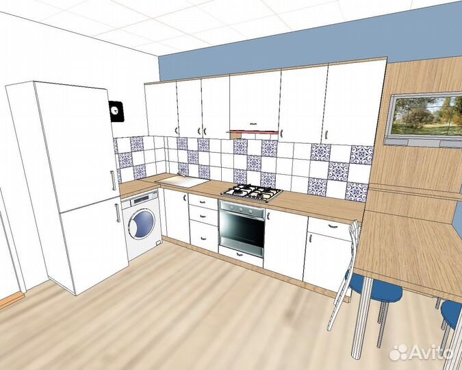 Сборка и установка мебели, дизайн-проект