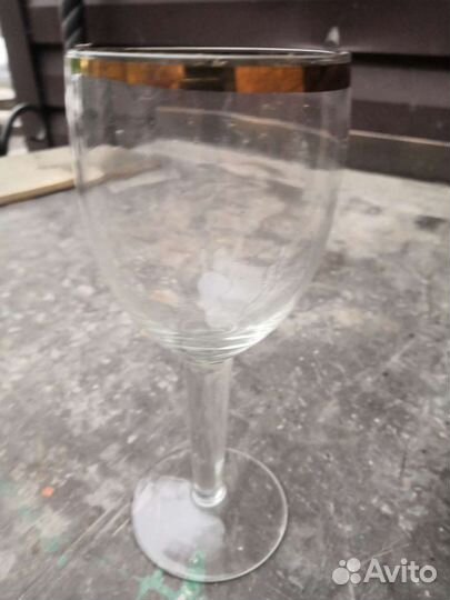 Фужеры стекло СССР, бокал под вино