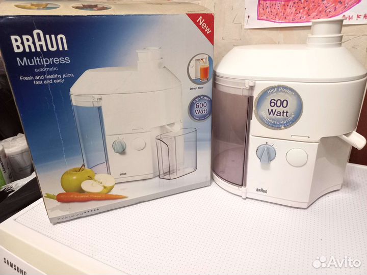 Соковыжималка электрическая braun