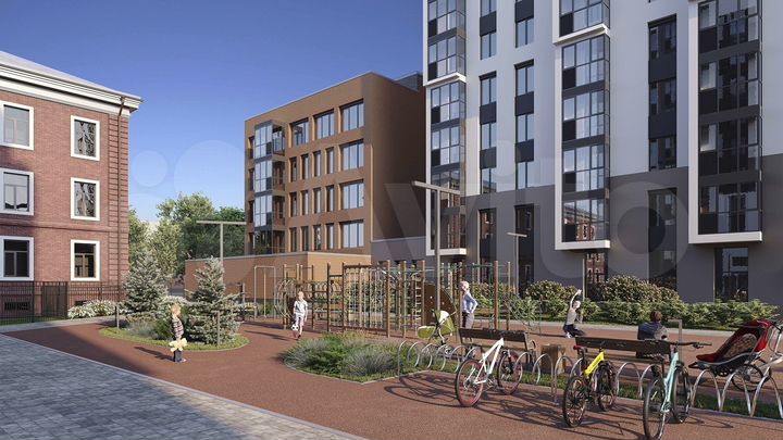 4-к. квартира, 92,1 м², 9/9 эт.