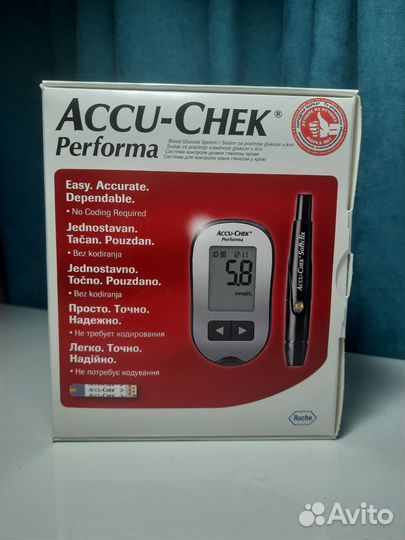 Глюкометр Акку-Чек Перформа новый
