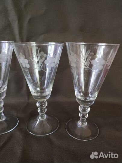 Фужеры «Свадебные» времен СССР