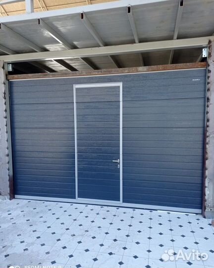 Секционные ворота с калиткой в Бутурлино