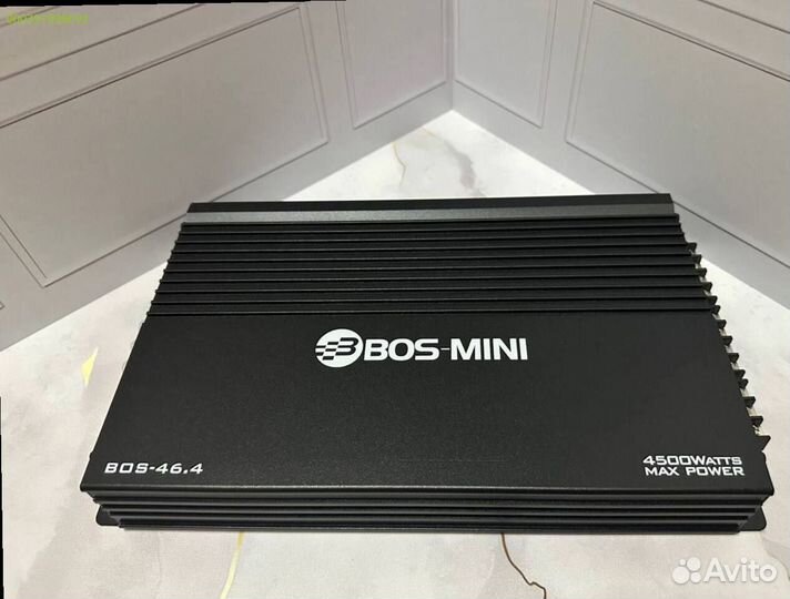 Новый усилитель BOS mini BOS-46.4 4500W