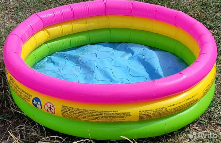 Детский надувной бассейн