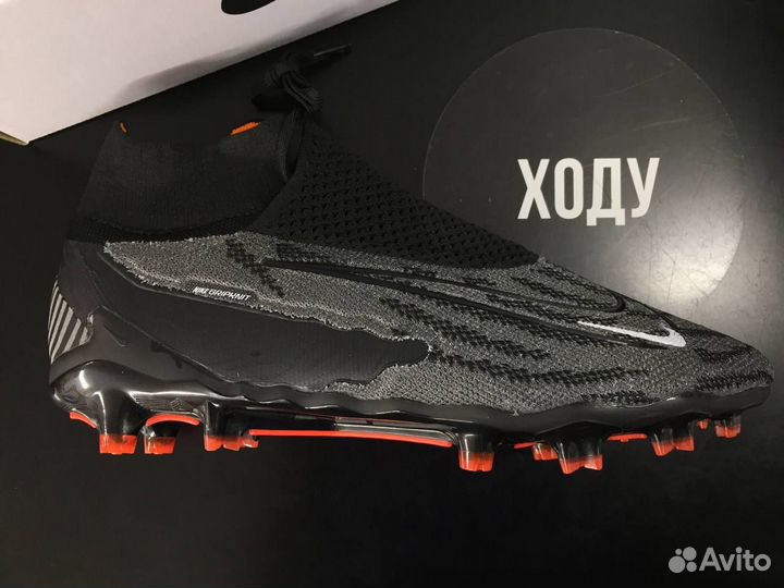 Бутсы Nike Phantom GX DF FG black