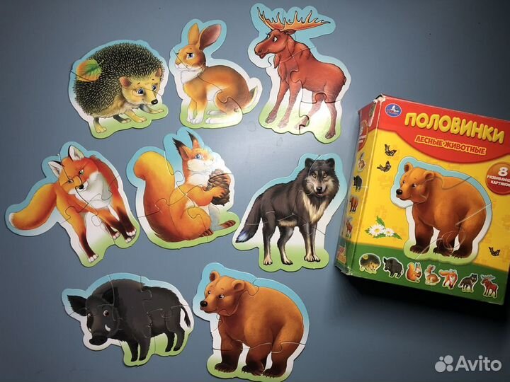Настольные игры, пазлы детские
