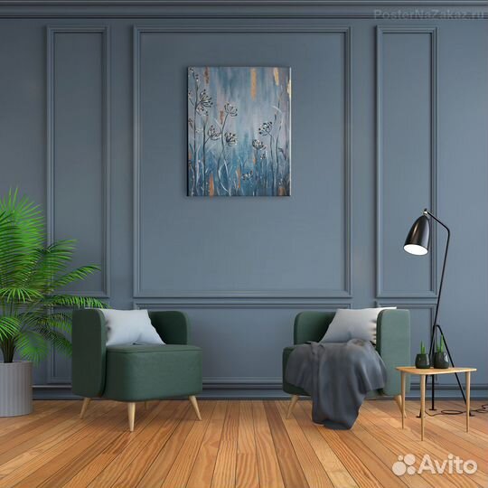 Интерьерная картина на холсте