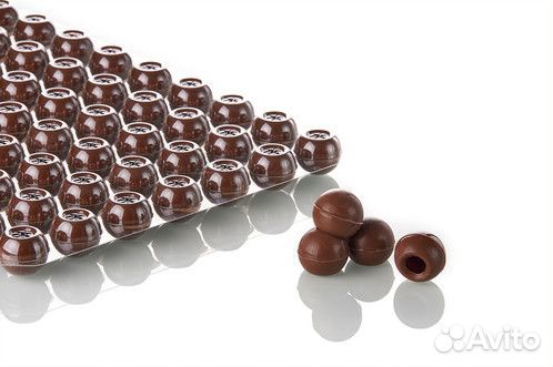 Капсулы для трюфелей callebaut молочные