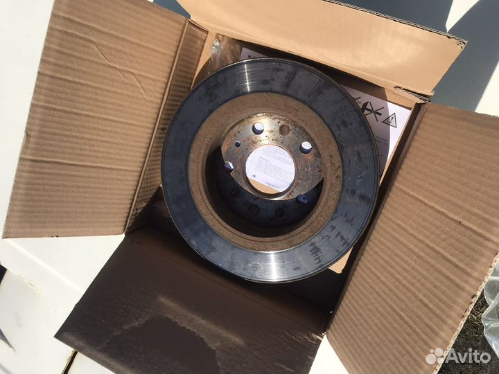 Тормознной диск задний