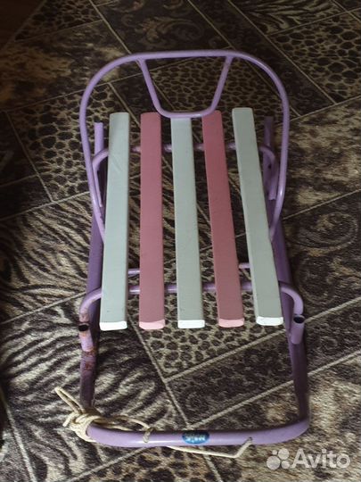 Детские зимние санки