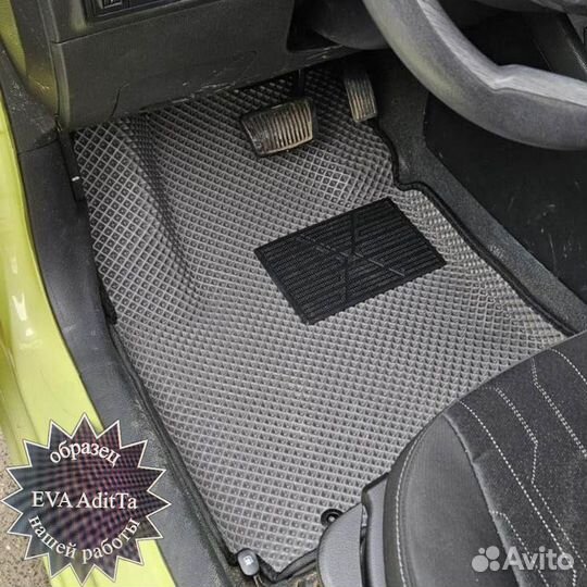 Ева EVA коврики Kia Picanto 2(2011-2017)