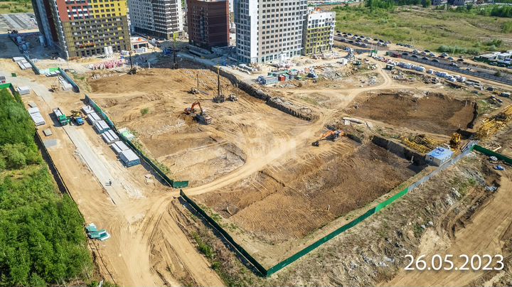 2-к. квартира, 57,6 м², 6/23 эт.