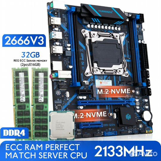 2666v3 qd4 32gb x99