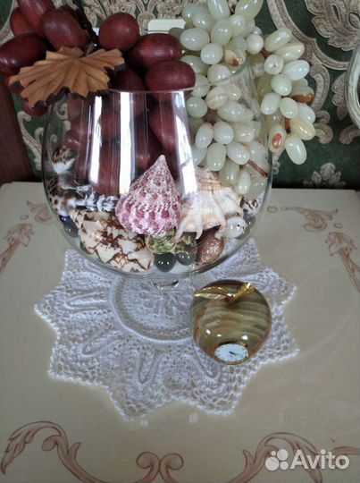 Объёмная салфетка крючком