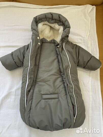 Зимний конверт в коляску