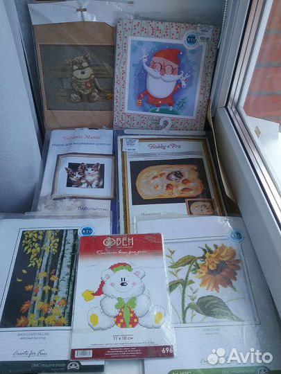 Наборы вышивки крестом