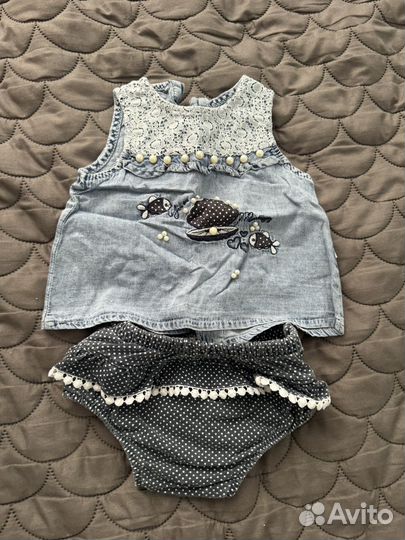 Пакет вещей для девочки 62-86размер