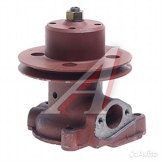 Насос водяной Д-245, мтз, маз, паз (шкив 1 ручей)