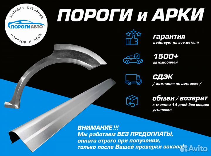 Ремонтные арки Hyundai Click