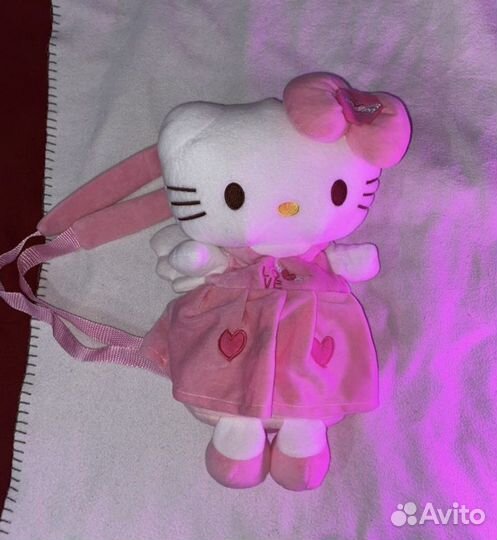 Рюкзак игрушка Hello Kitty y2k