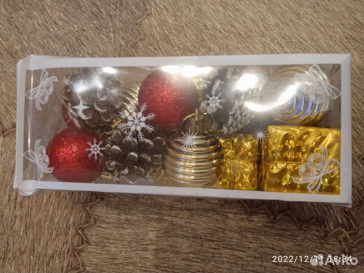 Набор елочных игрушек