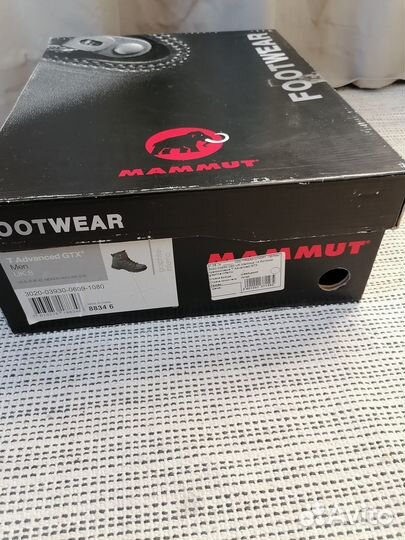 Трекинговые ботинки Mammut Gore-Tex р.42 Новые