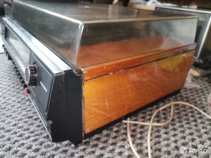 Вега 323 стерео + колонки