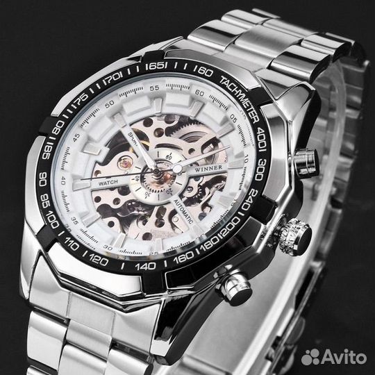 Winner Skeleton Sport Watch