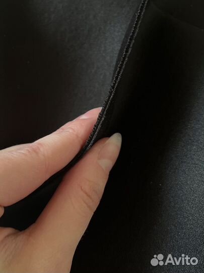 Ткань неопрен черная. отрез