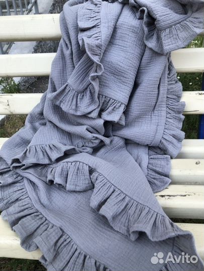 Муслиновый плед для детей 140/100