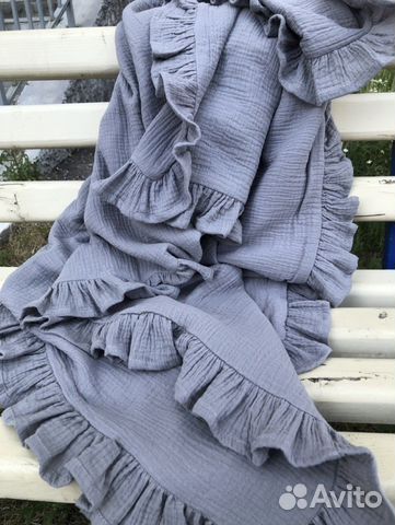 Муслиновый плед для детей 140/100