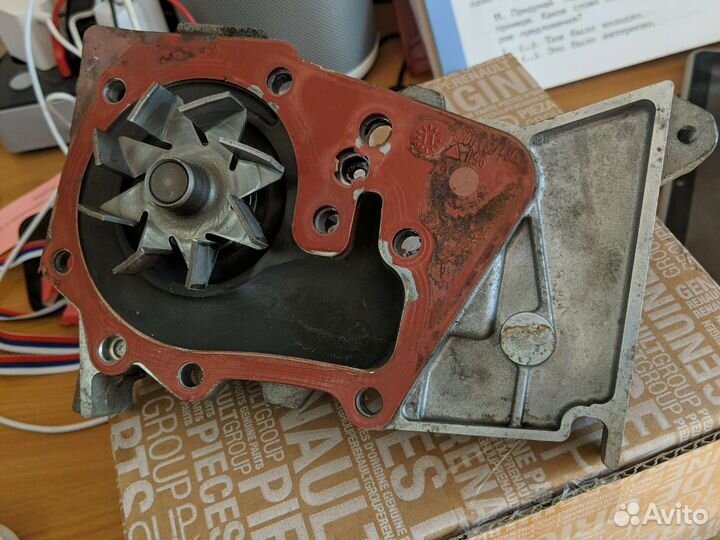 Помпа renault logan 1.6 16кл