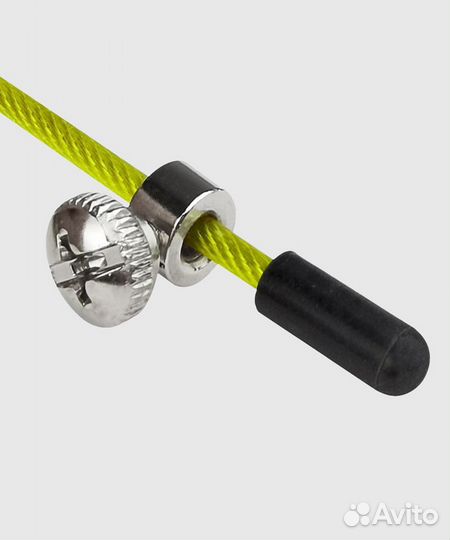 Скакалка Venum Thunder Evo Jump Rope –Black/Yellow